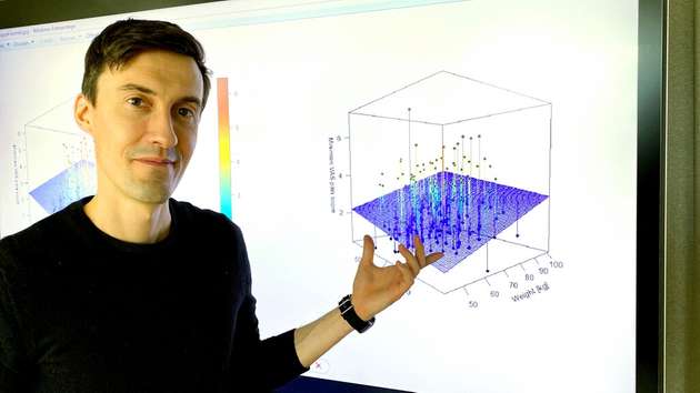 Datenforscher Thijs Defraeye entwickelt die digitalen Zwillinge auf Basis von komplexen mathematischen Modellen.