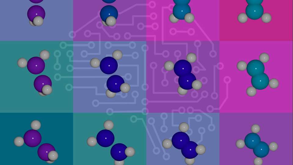 Über einen neuen Ansatz des maschinellen Lernens versuchten die Forscher, die Schrödinger Gleichung für verschiedene Molekülgeometrien gleichzeitig zu rechnen.