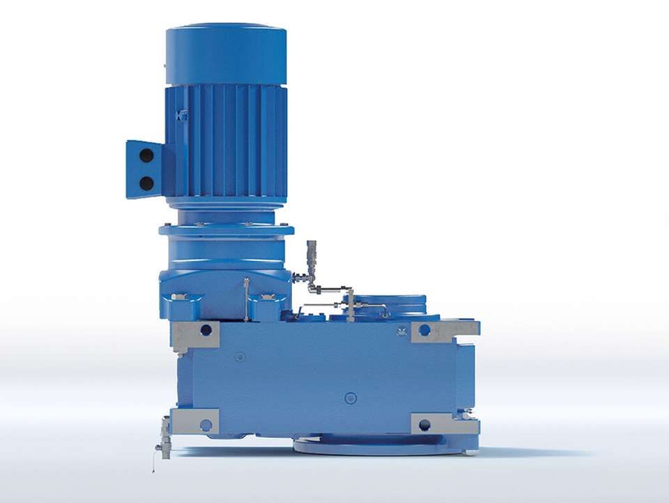 Decentralised drive systems for process and waste water engineering