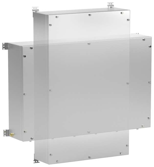 The SR series is a modular enclosure system consisting of over 30 enclosure sizes, which are fully customizable – from small junction boxes to large remote I/O units.