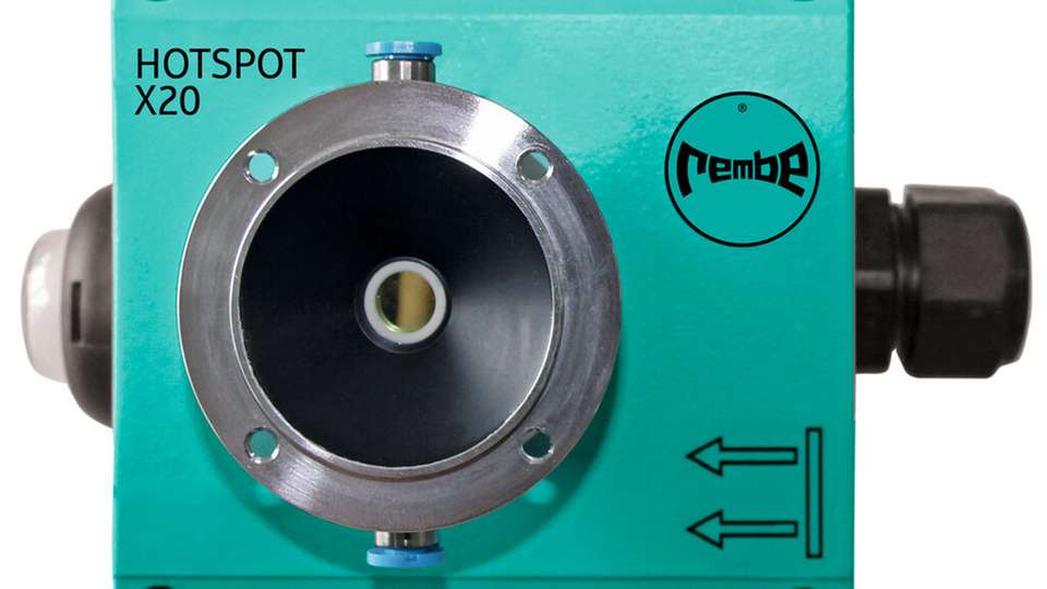 Der Hotspot X20 kann selbst geringe Temperaturanstiege erkennen (1°C) und den Betreiber bereits frühzeitig warnen. 