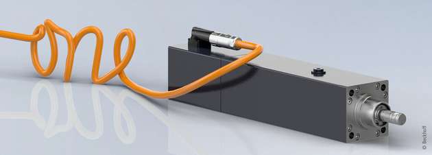 Die One Cable Technology (OCT) der Elektrozylinder minimiert den Verkabelungsaufwand und erleichtert unter anderem mit dem elektronischen Typenschild die Inbetriebnahme. 
