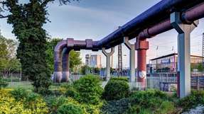 MVV Energie baut derzeit im Mannheimer Ortsteil Neckarau eine Fernwärmebesicherungsanlage.