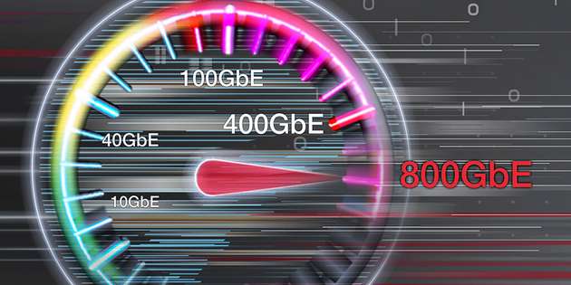 Aufgrund der wachsenden Bandbreitenbedarfe nimmt auch die Nachfrage nach optischen 800G Transceivern zu.