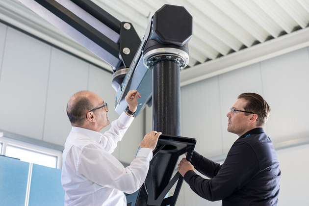 Bei der Wahl der passenden Wälzlager war ein kompakter Bauraum eine zentrale Anforderung an die Franke Drehverbindung.