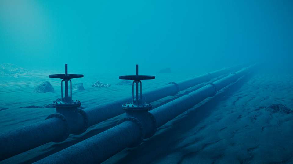 Ein Wissenschaftsteam untersucht Methanaustritt aus dem Meer sowie die lokale Ausbreitung der Emissionen.