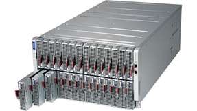 Die Supermicro MicroBlade-Familie bietet die beste Serverdichte für eine Vielzahl von Prozessoren.