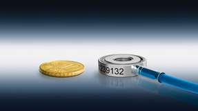 Neunmal empfindlicher als vergleichbare SlimLine-Sensoren: der piezoelektrische Kraftsensor 9132CD.