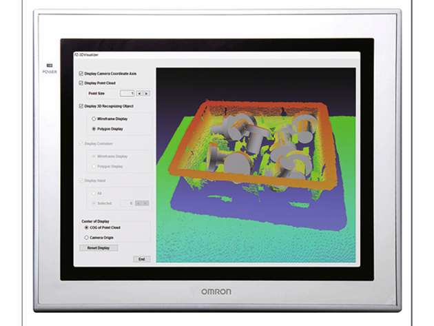 Mit der neu entwickelten 3D-Messtechnologie lassen Teile sich unabhängig von Form und Ort erkennen.