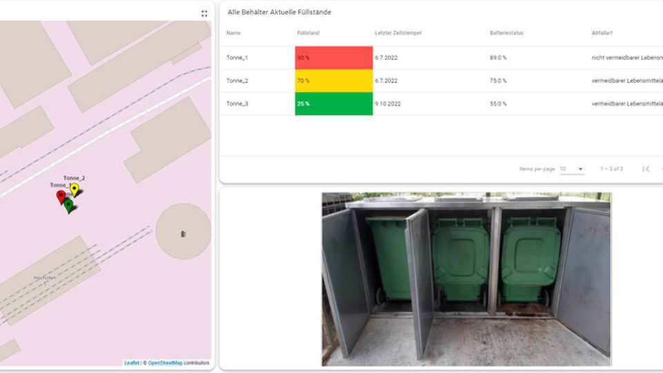 Die neue Wiegeeinrichtung erlaubt ein Smart Waste Management in Gastronomie und anderen Branchen.