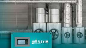 Flexim stellt einen neuen Durchflussmesser für Dampf vor.