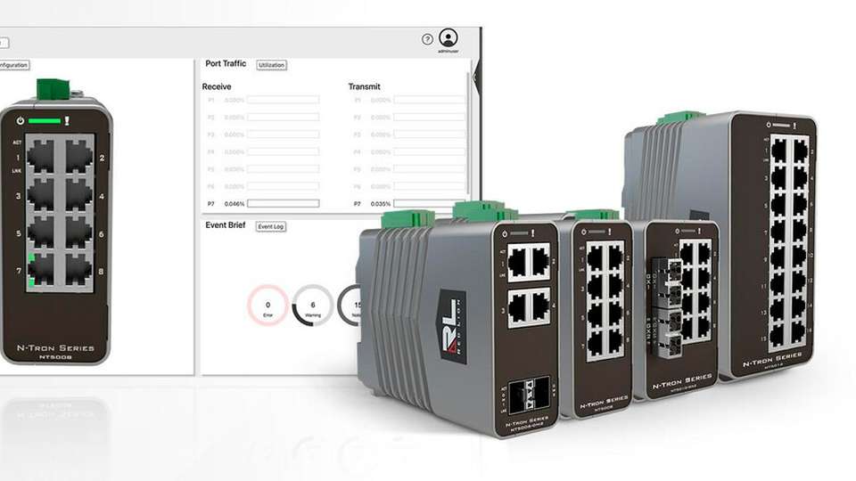 Managed-Gigabit-Layer-2-Ethernet-Switches der N-Tron-Serie NT5000