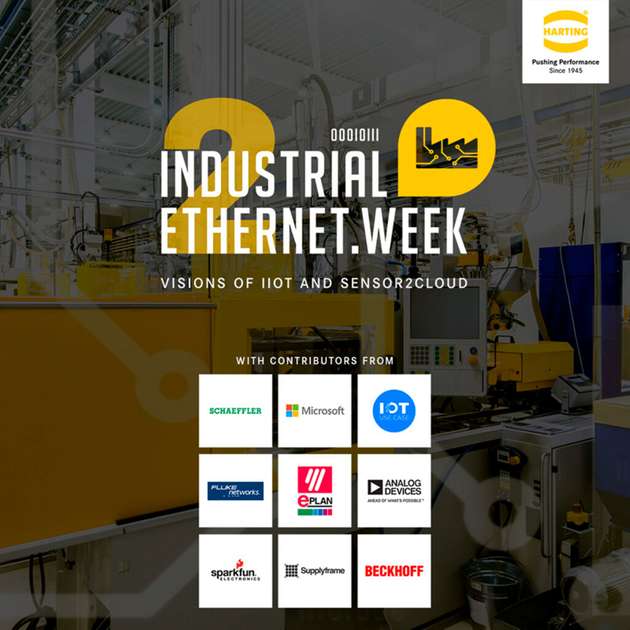 IIoT-Pionere bei der HARTING Industrial Ethernet Week 2
