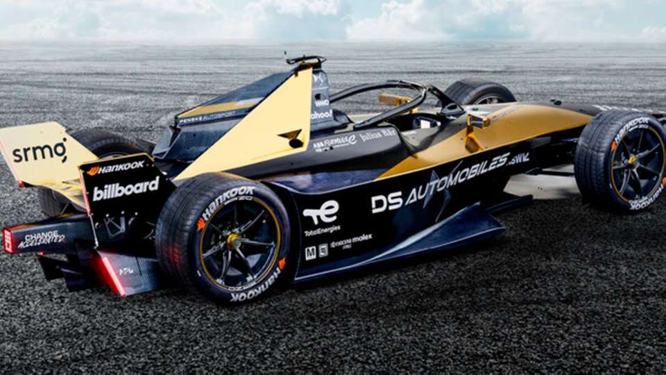 Der 100 Prozent elektrische Rennwagen von DS Penske geht mit einer Spitzengeschwindigkeit von 280 km/h an den Start.