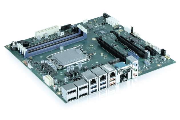 Das Industrie-Motherboard K3841-Q μATX ist mit dem hochleistungsfähigen Intel Q670E Chipsatz ausgestattet und unterstützt eine Vielzahl an Prozessoren, wie die 12. Intel Core i9/i7/i5/i3 und die Intel Pentium/Intel Celeron Prozessor Serie.
