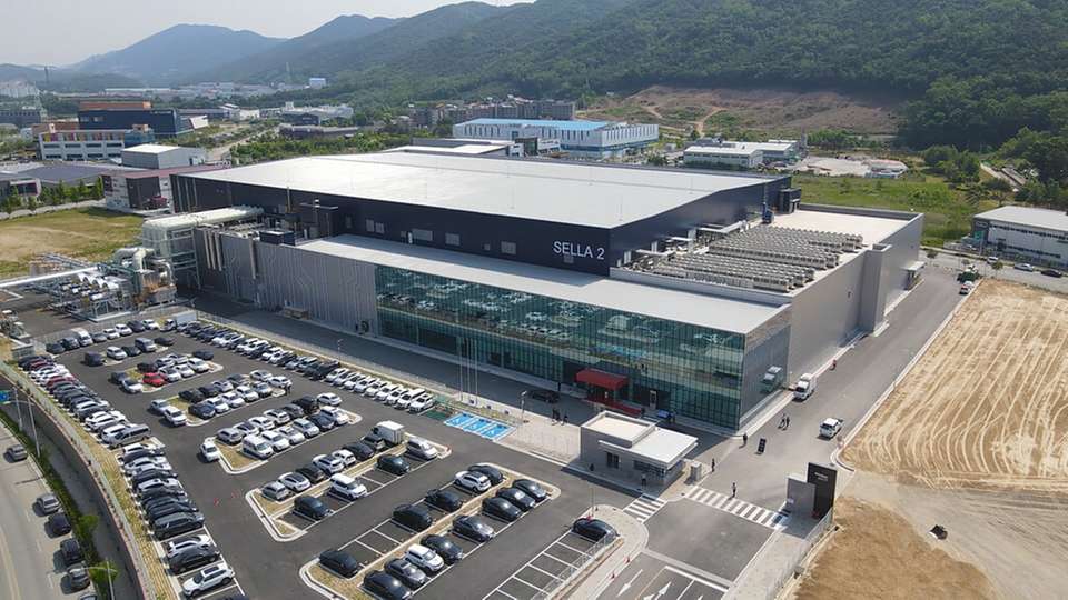SolarEdge's Sella 2 Batteriezellen-Fertigungsanlage in Südkorea