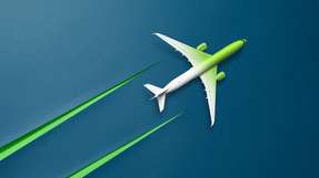 Antriebssysteme auf der Basis grünen Wasserstoffs für größere kommerziell genutzte Flugzeuge sind eine aussichtsreiche Alternative für eine klimafreundlichere Luftfahrt.