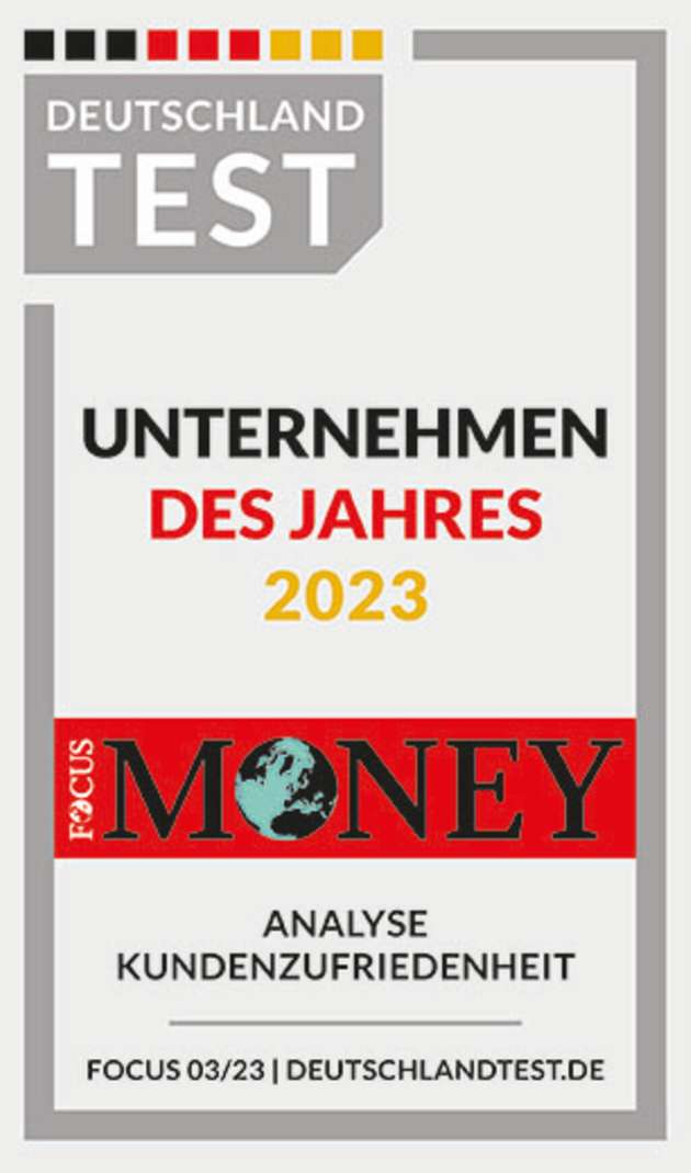 Vier Kategorien („Preissieger“, „Höchstes Vertrauen“, „Kundenlieblinge“ und „Deutschlands Beste – Nachhaltigkeit“) fließen in die Bewertung von Focus Money und Deutschland Test mit ein.