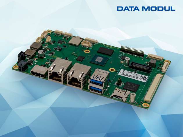Der i.MX8MPlus erweitert Data Moduls modulare Embedded-Board-Familie und kommt unter anderem bei KI-Anwendungen zum Einsatz.