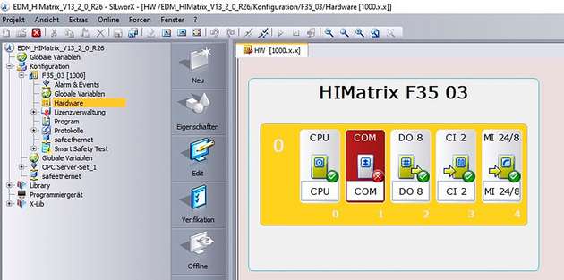 Mit SILworX, dem vollintegrierten, sicherheitsbezogenen Konfigurations-, Programmier- und Diagnose-Tool von Hima, lassen sich alle Steuerungen des Unternehmens sowie Remote-I/O-Systeme effizient programmieren und konfigurieren.