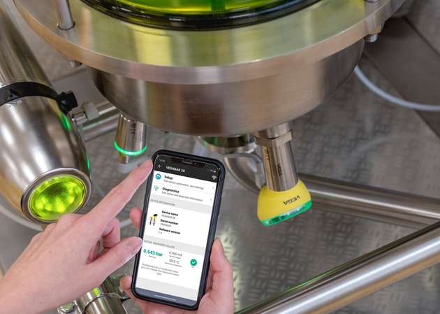 Die aktuellen Messdaten lassen sich bequem über das Smartphone abrufen.