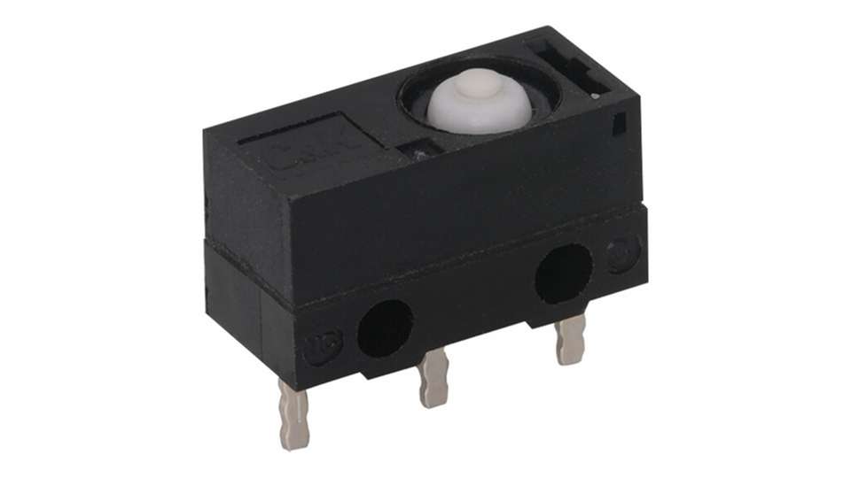 Abgedichtete Mini-Schnappschalter ZMT Der Schnappschalter hat die Schutzklasse IP67 und ist staubdicht.