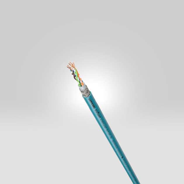 Die Etherline-FD-P-Cat.5e für Industrial Ethernet ist jetzt dank des biobasierten TPUs von BASF zusätzlich als nachhaltige Variante erhältlich.