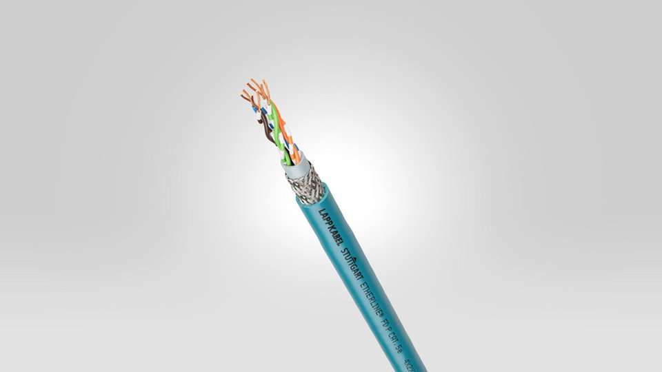 Die Etherline-FD-P-Cat.5e für Industrial Ethernet ist jetzt dank des bio-basierten TPUs von BASF zusätzlich als nachhaltige Variante erhältlich.