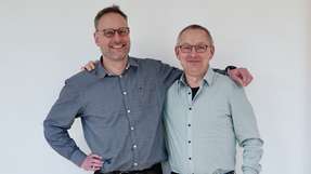 Die beiden Geschäftsführer: Dr. Gerrit Kocherscheidt (l.) und Olaf Kämmerling