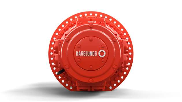 Die neue Hydraulikmotoren-Baureihe Hägglunds Quantum verfügt über eine Höchstdrehzahl von mehr als 150 U/min und ein maximales Drehmoment von über 350 kNm.