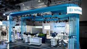 Halle 3, Stand 410 auf der E-world in Essen: Hier stellt Schleupen seine neuen Softwaresysteme für Versorgungsunternehmen vor.