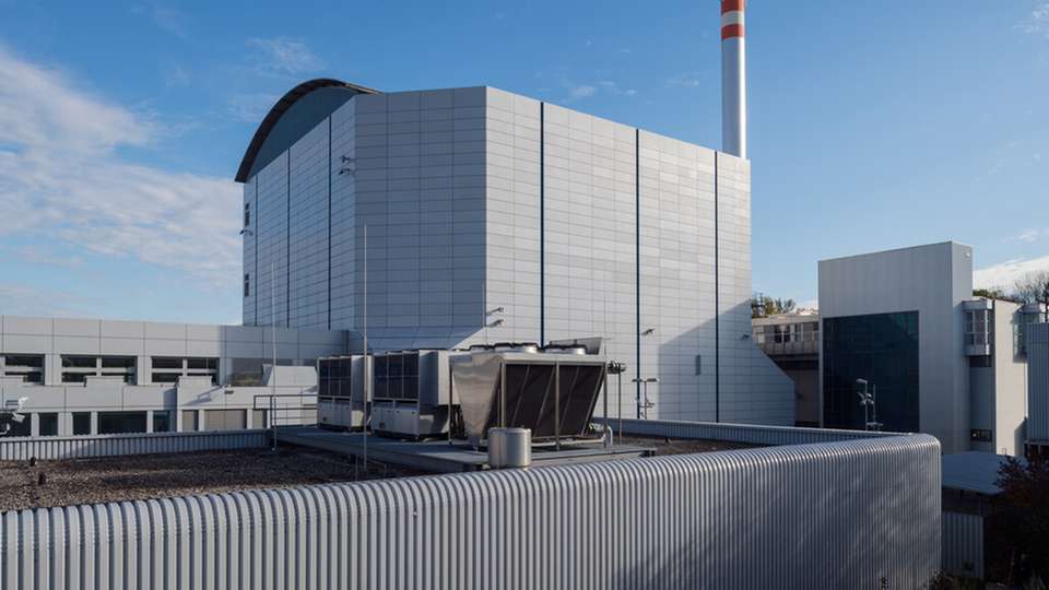 Forschungsreaktor FRM II der Technischen Universität München am Campus Garching