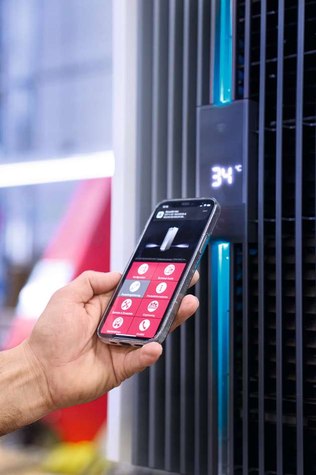 Auf einen Blick: NFC-Übertragung der Daten auf das Smartphone