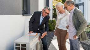 Wärmepumpen sind in neuen Ein- und Zweifamilienhäusern der am häufigsten installierte Heizungstyp.