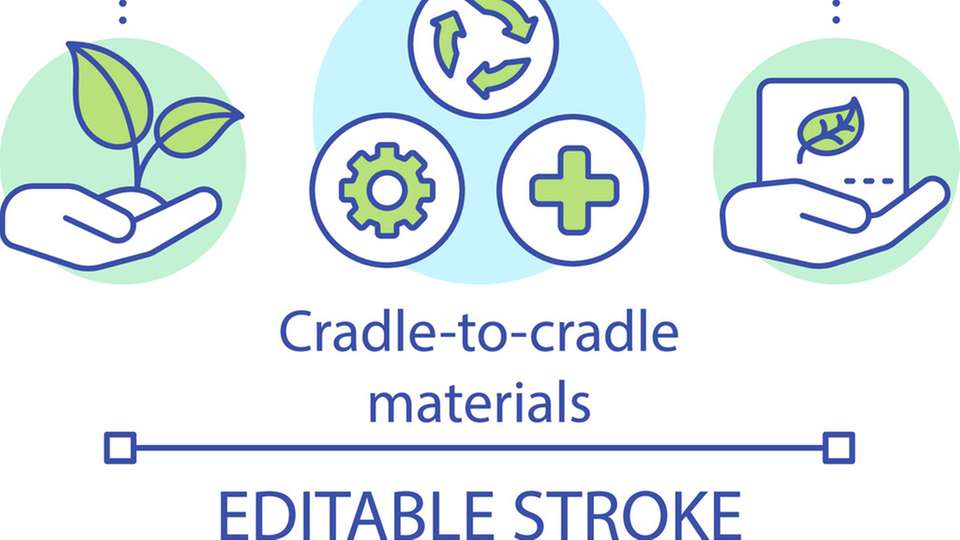 So funktioniert das Cradle-to-Cradle Prinzip in vereinfachter Form.