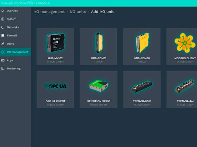 Das speziell für diese Plattform entwickelte siineos-Betriebssystem garantiert einfache Bedienbarkeit und maximale Performance.