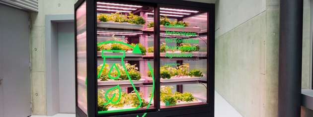 Das Fraunhofer IKTS bietet kompakte Technologien und Komponenten für ein effizientes Wasser-, Energie und Gasmanagement für Indoor-Farming Units.