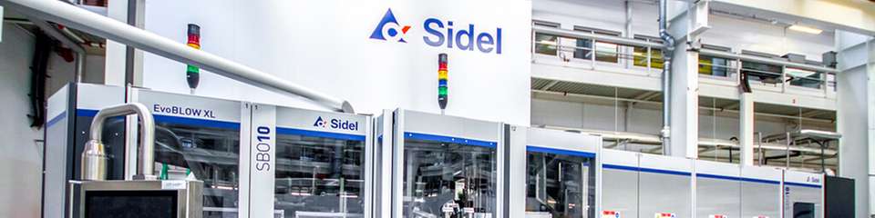 Sidel bringt mit EvoBLOW XL die schnellste Blasmaschine für große PET-Behälter auf den Markt.