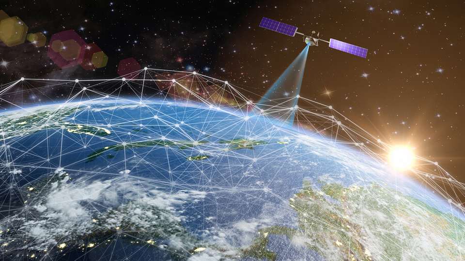 Satellit für Erdbeobachtung