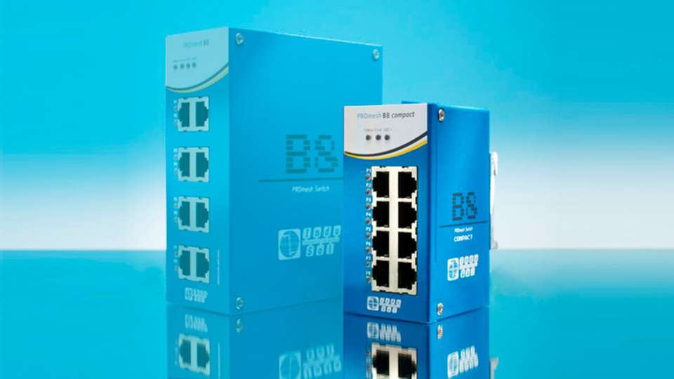 PROmesh B8 compact – der kleinste und stärkste managed Switch mit 8 Ports