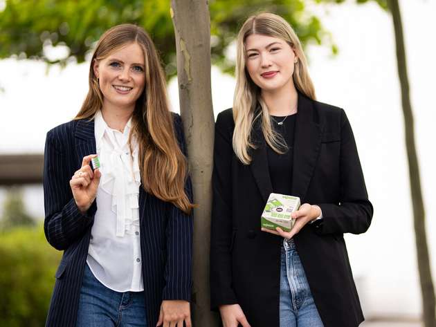 Meike Beimstroh und Sina-Marie Kluß hatten die Idee zu einer nachhaltigeren WAGO Verbindungsklemme.