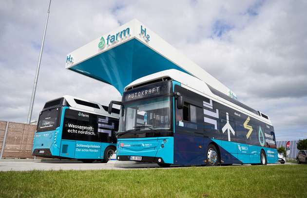 Wasserstoff-betriebene Busse für eine nachhaltige Mobilität