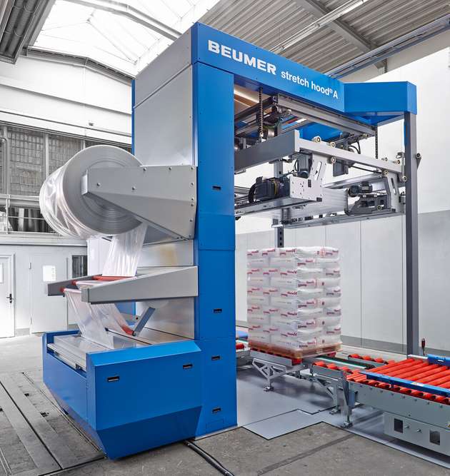 Der Beumer stretch hood A überzeugt die Kunden insbesondere durch seine einfache, intuitive und sichere Bedienung.