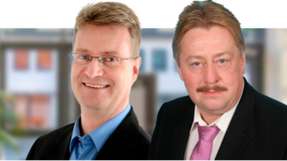 Siegfried Schülein (Director Maschinenbau bei der Infoteam-Software-Gruppe) und Jens Klocke (Geschäftsführer Inosoft) freuen sich auf die Zusammenarbeit.