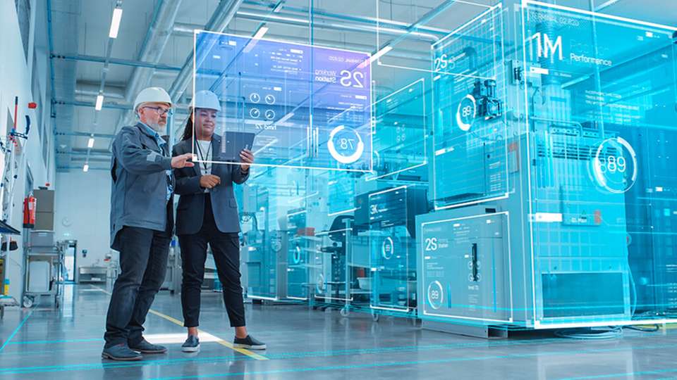 Die Produktion mit Datenintegration optimieren.