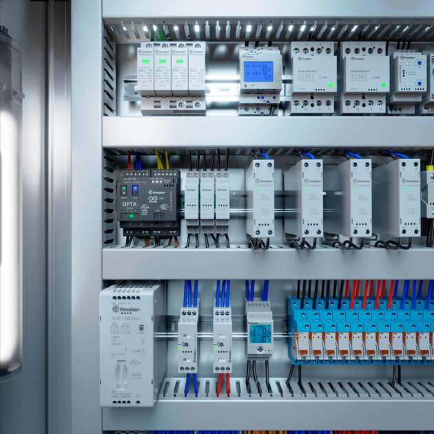 Das Relais garantiert die smarte und zuverlässige Verwaltung von elektrischen Lasten in Flughäfen, Einkaufszentren, Museen und Ausstellungen, Parkhäusern sowie in der professionelle Gebäudeverwaltung.