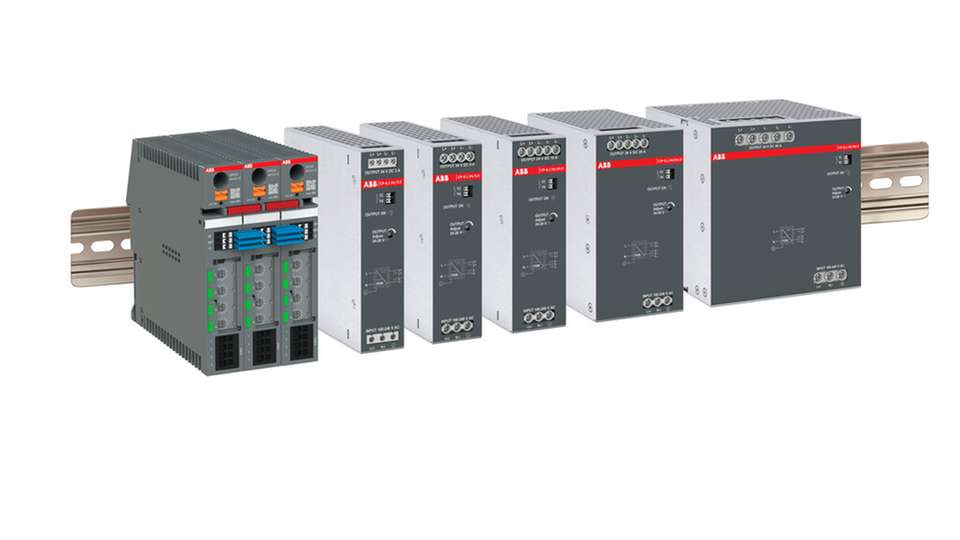Das elektronische Schutzgerät EPD24 ist die perfekte Ergänzung zu den CP-S.1-Netzteilen von ABB.