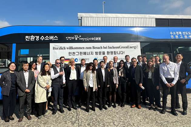 Die BAM-Delegation zu Besuch in Südkorea