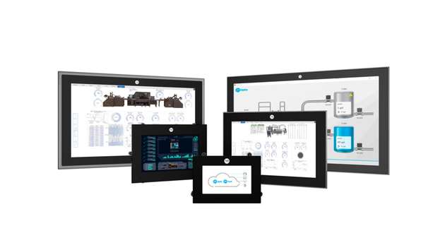 Offene und skalierbare HMI-Visualisierungsplattform FactoryTalk-Optix-Panel-Gruppe