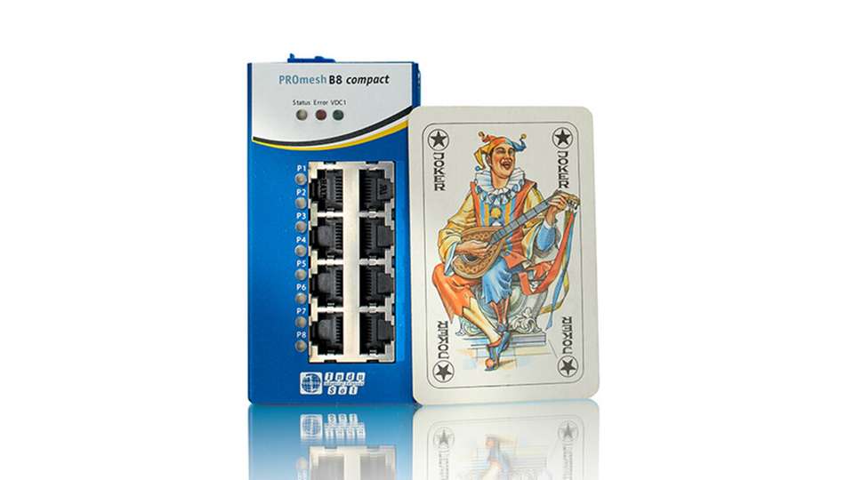 PROmesh B8 compact – der kleinste und stärkste managed Switch mit 8 Ports